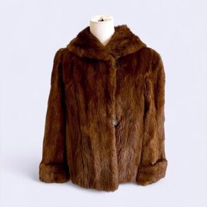 Mink Fur Coat size 8